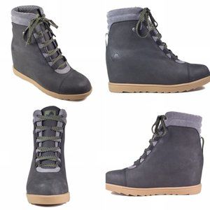 Foresake Alma Wedge Booties